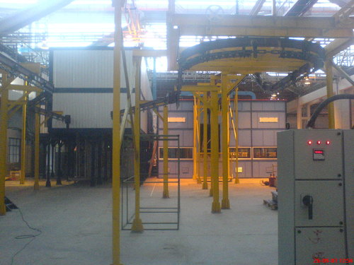Conveyorised Spray Painting Plant Conveyorised Spray Painting Plant