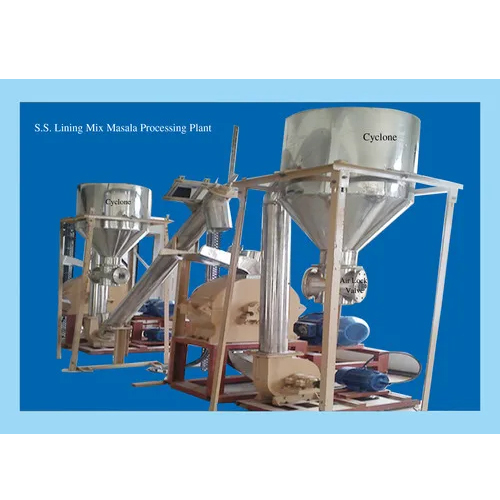 SS Lining Blended Spices Grinding Plant SS Lining Blended Spices Grinding Plant