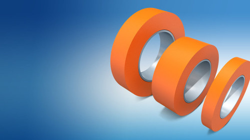 Orange Tefl0n Self Adhesive Tape Orange Tefl0n Self Adhesive Tape