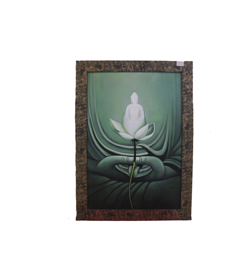 Meditation Buddha - Painting on Canvas Meditation Buddha - Painting on Canvas