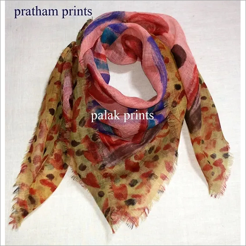 Wool Printed Square Scarves Wool Printed Square Scarves