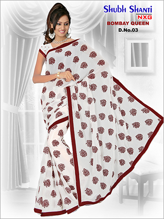 Printed Chiffon Sarees Printed Chiffon Sarees