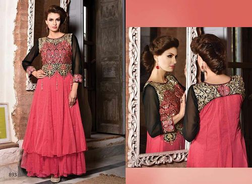 Stylish pink gown Stylish pink gown