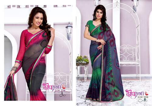 Printed Designer sarees for ladies Printed Designer sarees for ladies