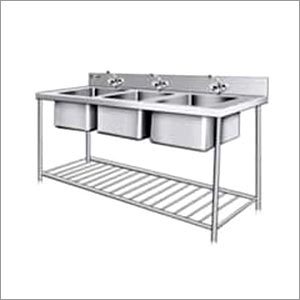 Three Sink Washing Unit Three Sink Washing Unit