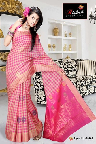 Silk Cotton Sarees - S 103 Silk Cotton Sarees - S 103