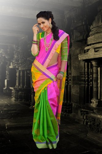 Traditional Silk Sarees - D 965 Traditional Silk Sarees - D 965