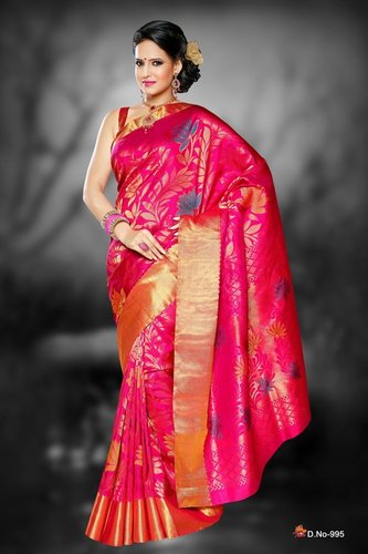 Designer Silk Sarees - D 995 Designer Silk Sarees - D 995