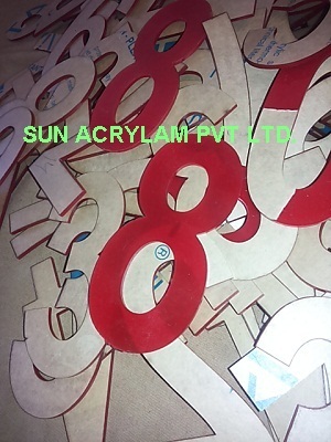Acrylic Numbers Acrylic Numbers