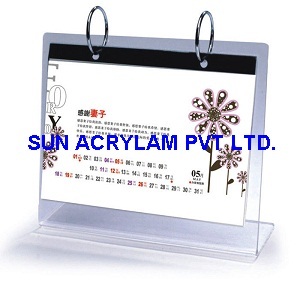 Acrylic Calender Stand Acrylic Calender Stand