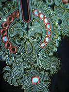 Computer embroidery and kiran dori Computer embroidery and kiran dori