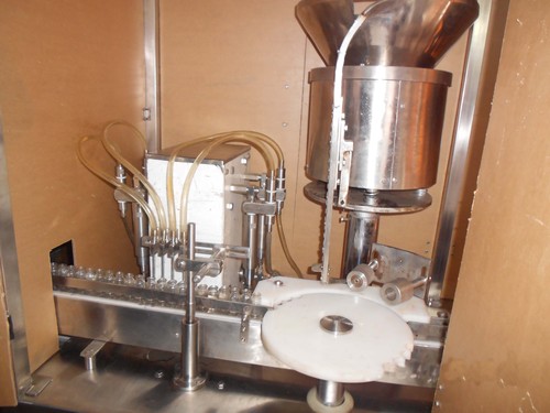 Vial Powder Filling & Bunging Machine Vial Powder Filling & Bunging Machine