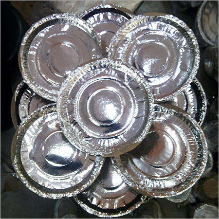 Silver Paper Thali Silver Paper Thali