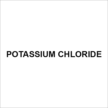 Cloreto do Potassium Cloreto do Potassium