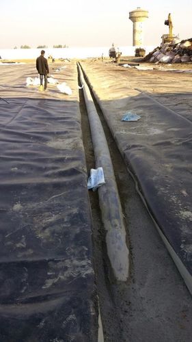 HDPE Sheet Laying & Jointing HDPE Sheet Laying & Jointing