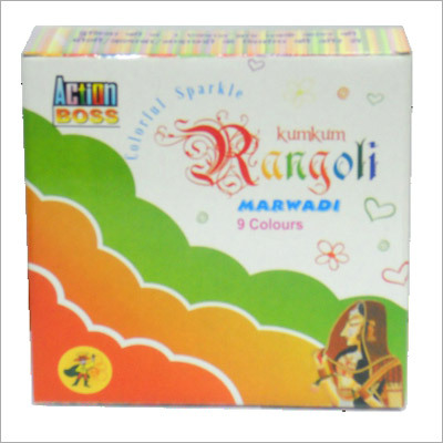Kumkum Rangoli Color Box Kumkum Rangoli Color Box