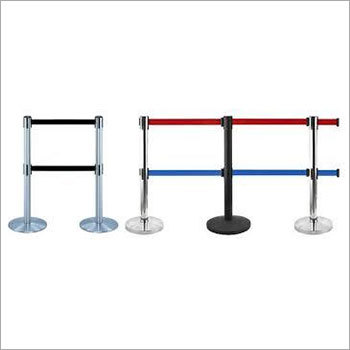 Stanchion Post with Double Belt Stanchion Post with Double Belt