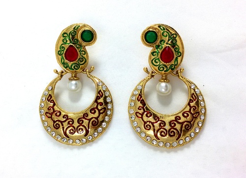 Diva Red Green Earrings Set 300 Diva Red Green Earrings Set 300