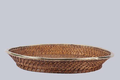 Handicraft Oval Flat Trey Handicraft Oval Flat Trey