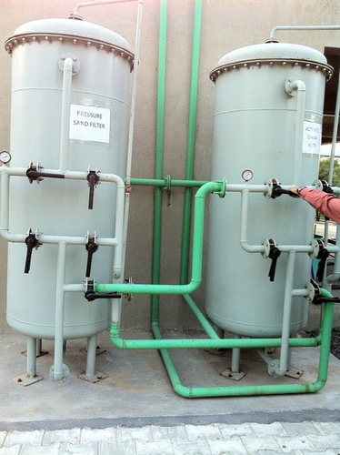 Sand Carbon Filters Installation Sand Carbon Filters Installation