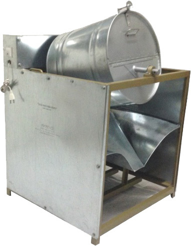 Motorized Seed Dressing Drum Motorized Seed Dressing Drum