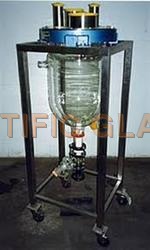 Glass reaction system Glass reaction system