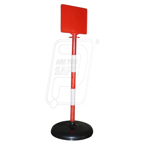 DELINEATOR WITH SIGN BOARD DELINEATOR WITH SIGN BOARD