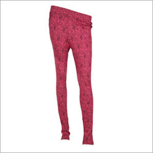 Pink Jacquard Designer Leggings Pink Jacquard Designer Leggings