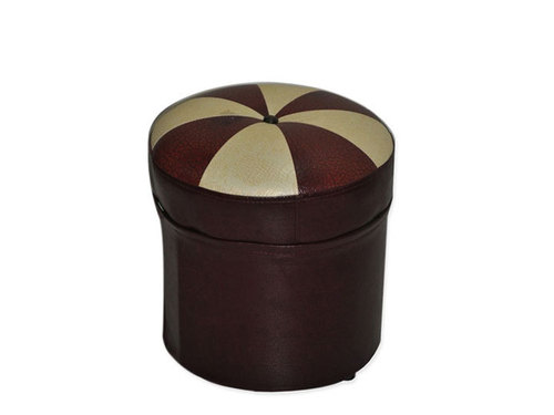 ROUND STOOL BROWN ROUND STOOL BROWN