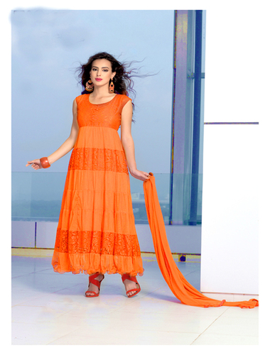 Fabulous Designer Brasso Anarkali Suit Fabulous Designer Brasso Anarkali Suit