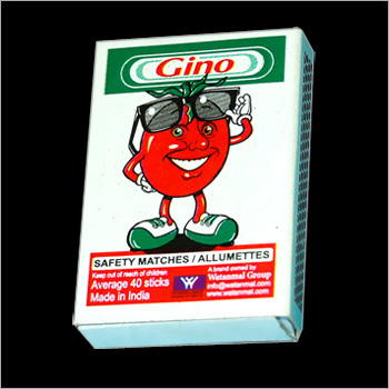 Gino Safety Matches Gino Safety Matches