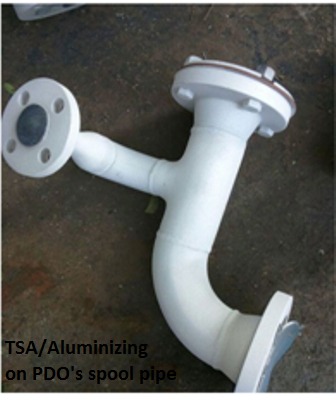 Thermal Spray Aluminium Coating Service Thermal Spray Aluminium Coating Service