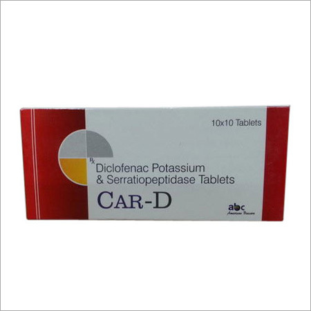 Diclofenac Potassium Serratiopeptidase Tablets Diclofenac Potassium Serratiopeptidase Tablets
