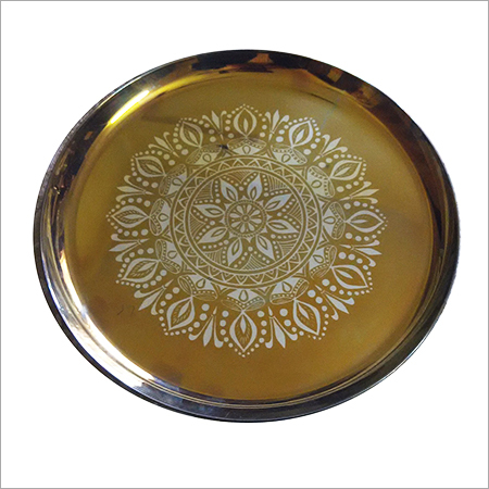 Stainless Steel Pooja Thali Stainless Steel Pooja Thali