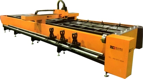 Plates and Pipes Fiber Laser Cutting Machine with Daul-Drive Plates and Pipes Fiber Laser Cutting Machine with Daul-Drive