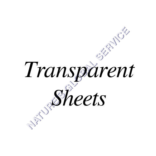 Transparent Sheets Transparent Sheets