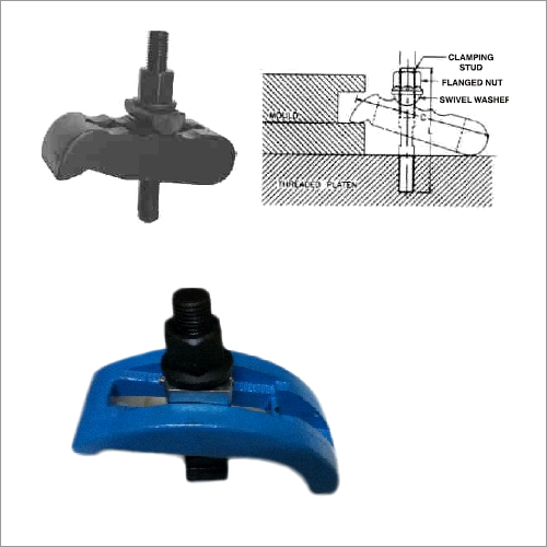 Forged mould clamps Forged mould clamps
