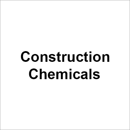 Construction Chemicals Construction Chemicals