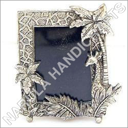 Antique White Metal Photo Frame Antique White Metal Photo Frame