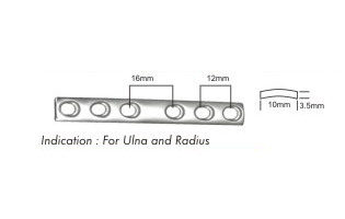 Small Fragment Locking Compression Plate Small Fragment Locking Compression Plate