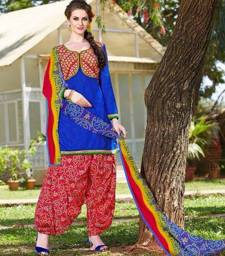 Cotton Patiala Suits Cotton Patiala Suits