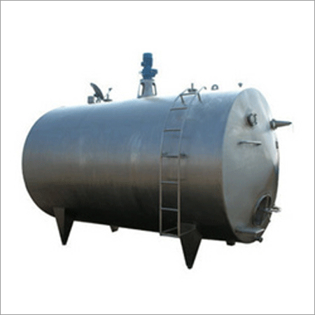 Horizontal Milk Storage Tank Horizontal Milk Storage Tank
