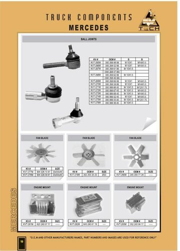 Mercedes Components 10-13 Mercedes Components 10-13