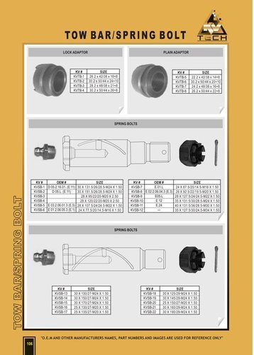 TOW BAR CATALOGUE ALL TOW BAR CATALOGUE ALL