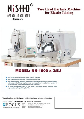 BARTACKING MACHINE. BARTACKING MACHINE.