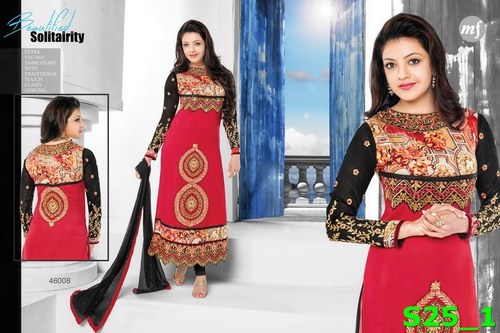 Latest Embroidered Salwar Suits Latest Embroidered Salwar Suits