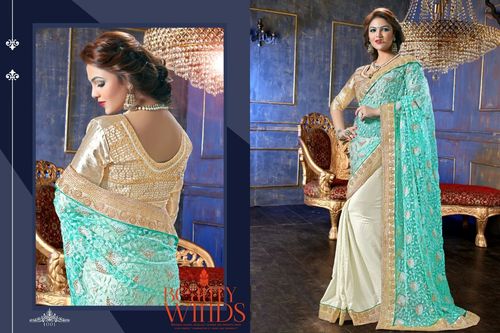 Unique Embroidered Saree Unique Embroidered Saree