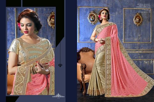 Attractive Embroidered Sarees Attractive Embroidered Sarees