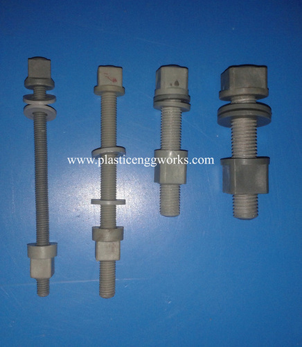 PP COATED- MS INSERT NUT - BOLTS & STUDS PP COATED- MS INSERT NUT - BOLTS & STUDS
