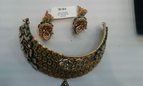 Antique Gold Necklace Set Antique Gold Necklace Set